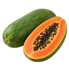 Green Big Papaya